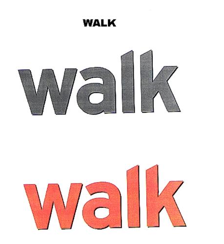 WALK trademark