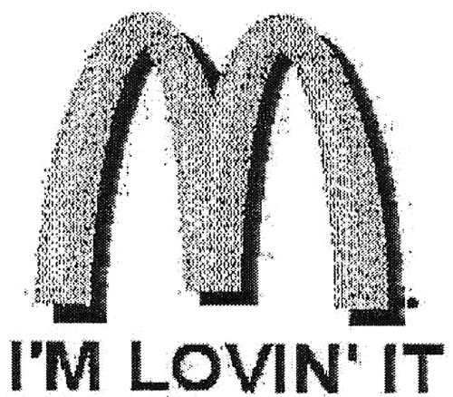 M I'M LOVIN' IT trademark