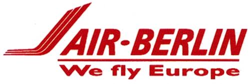 AIR·BERLIN We fly Europe trademark