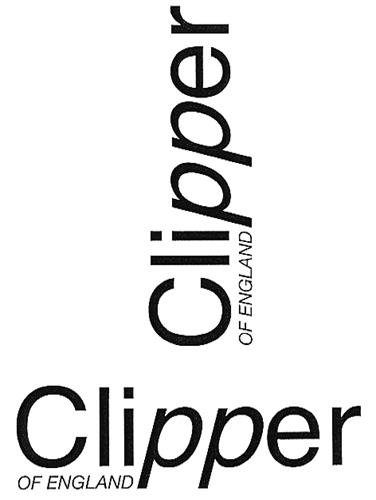 Clipper OF ENGLAND trademark