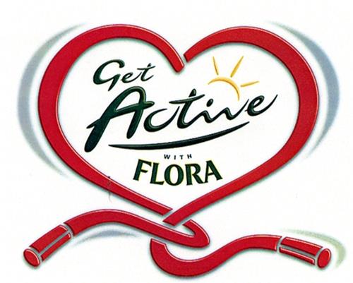 Get Active WITH FLORA trademark