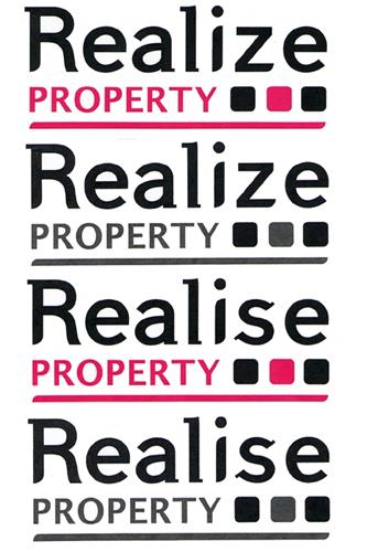 Realize PROPERTY trademark