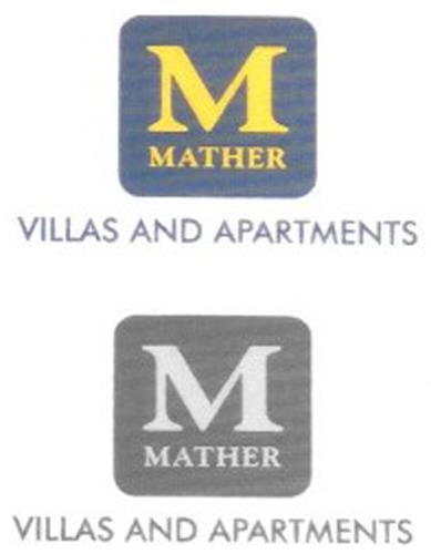 M MATHER VILLAS AND APARTMENTS trademark