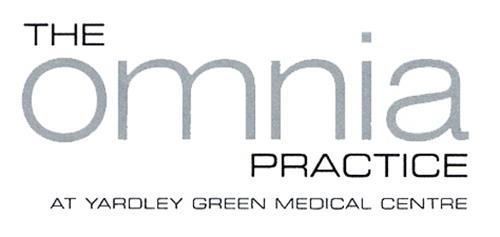 THE omnia PRACTICE AT YARDLEY GREEN MEDICAL CENTRE trademark