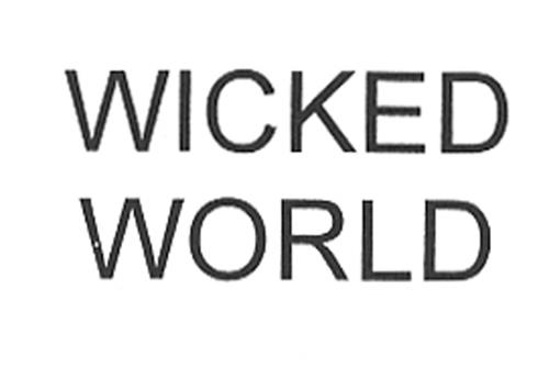 WICKED WORLD trademark