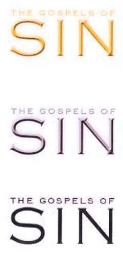 THE GOSPELS OF SIN trademark