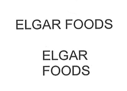 ELGAR FOODS trademark