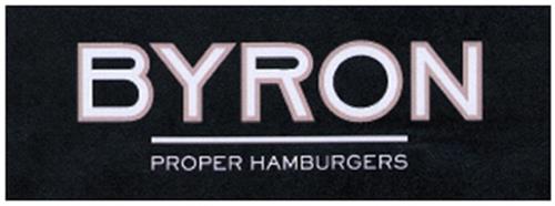 BYRON PROPER HAMBURGERS trademark