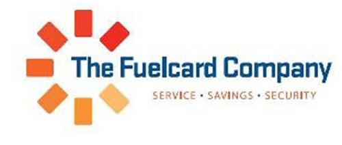 The Fuelcard Company SERVICE SAVINGS SECURITY trademark