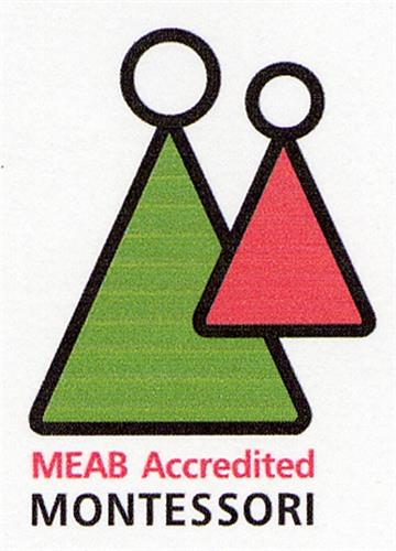 MEAB Accredited MONTESSORI trademark