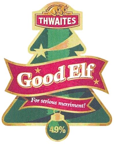 THWAITES Good Elf For serious merriment! trademark