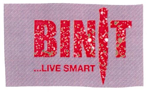 BINIT ...LIVE SMART trademark