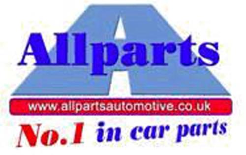 A Allparts www.allpartsautomotive.co.uk No.1 in car parts trademark