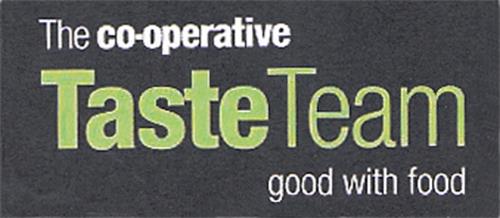 The co-operative Taste Team good with food trademark