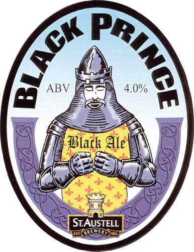 BLACK PRINCE Black Ale ST.AUSTELL EST. BREWERY 1851 trademark