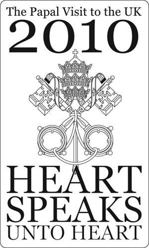 The Papal Visit to the UK HEART SPEAKS UNTO HEART trademark