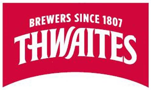 BREWERS SINCE 1807 THWAITES trademark