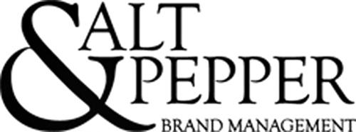 SALT & PEPPER BRAND MANAGEMENT trademark