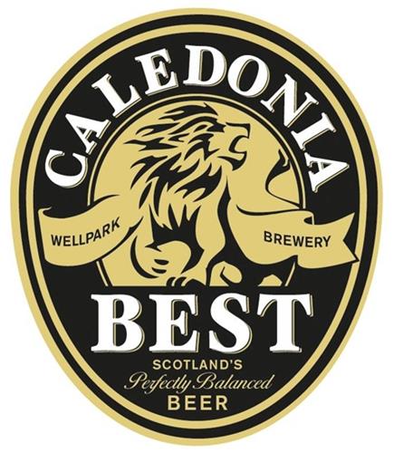 CALEDONIA BEST WELLPARK BREWERY SCOTLAND'S Perfectly Balanced BEER trademark