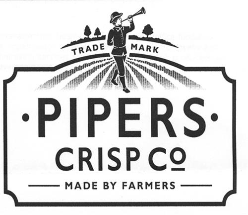 PIPERS CRISP Co MADE BY FARMERS trademark