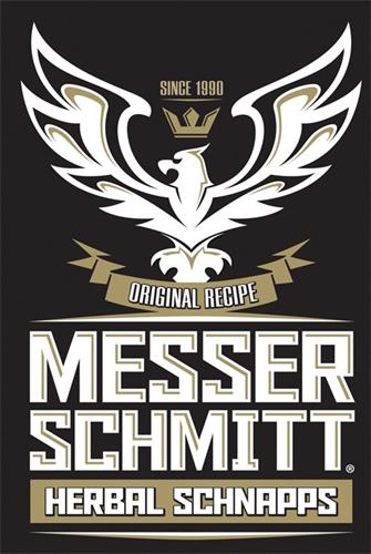 SINCE 1990 ORIGINAL RECIPE MESSER SCHMITT HERBAL SCHNAPPS trademark