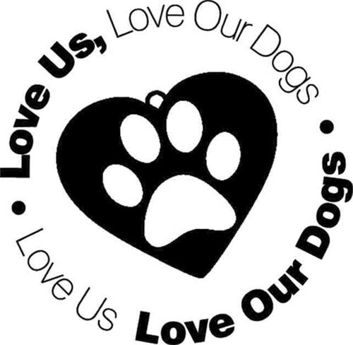 Love Us, Love Our Dogs · Love Us Love Our Dogs trademark