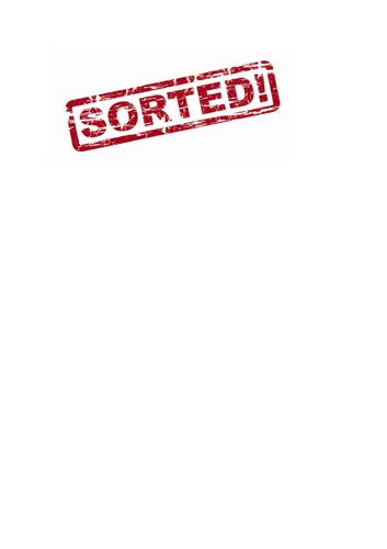 SORTED trademark