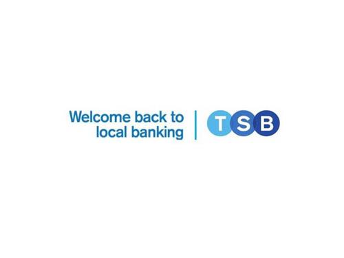 TSB Welcome back to local banking trademark