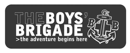 THE BOYS' BRIGADE the adventure begins here trademark