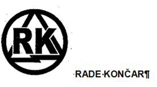 RK RADE KONČAR trademark