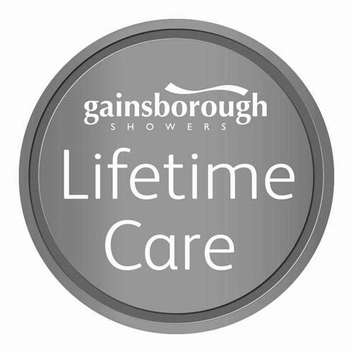 LIFETIME CARE GAINSBOROUGH SHOWERS trademark