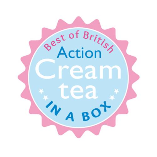 BEST OF BRITISH ACTION CREAM TEA IN A BOX trademark