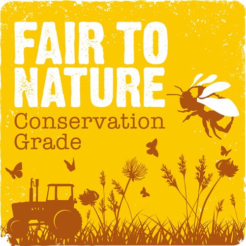 FAIR TO NATURE Conservation Grade trademark