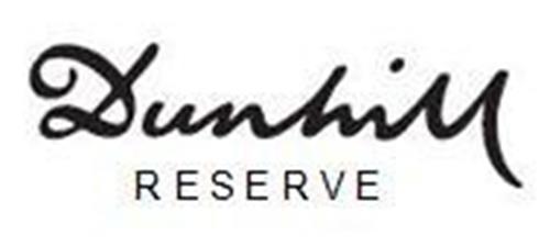 Dunhill RESERVE trademark