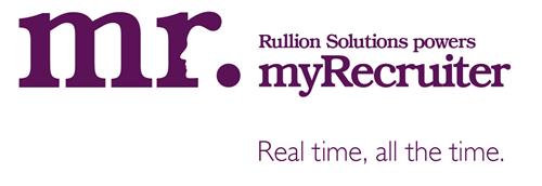 Rullion Solutions powers mr. myrecruiter Real time, all the time trademark