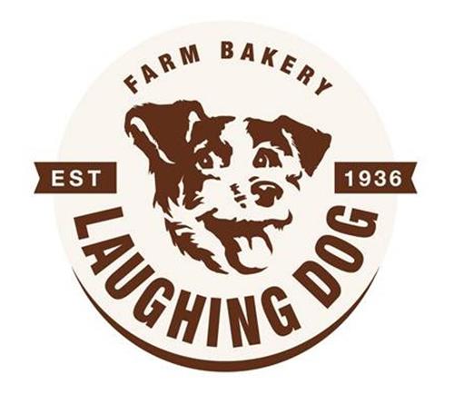 FARM BAKERY LAUGHING DOG EST 1936 trademark