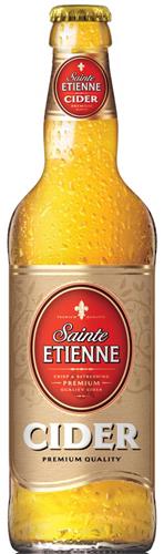 SAINTE ETIENNE CIDER CRISP & REFRESHING PREMIUM QUALITY CIDER PREMIUM QUALITY trademark