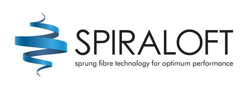 SPIRALOFT SPRUNG FIBRE TECHNOLOGY FOR OPTIMUM PERFORMANCE trademark