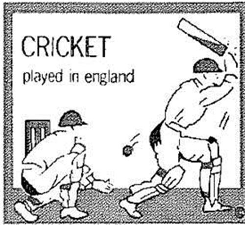 CRICKET PLAYED IN ENGLAND trademark