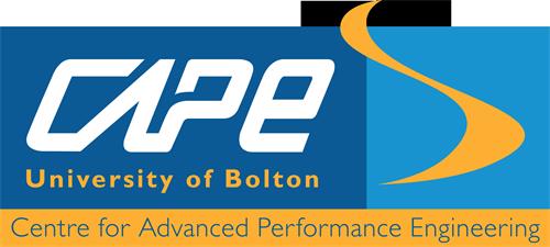 CAPE University of Bolton Centre for Advanced Performance Engineering trademark