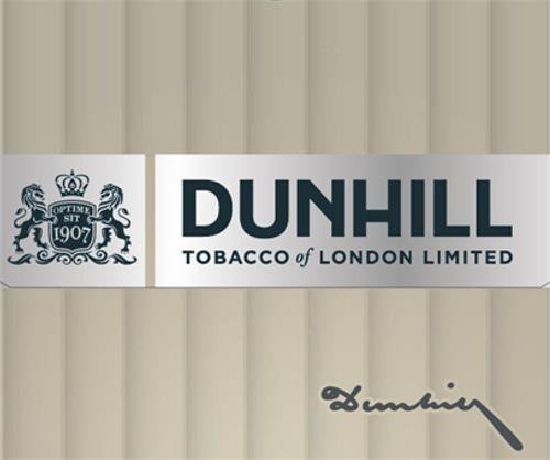 DUNHILL TOBACCO OF LONDON LIMITED trademark