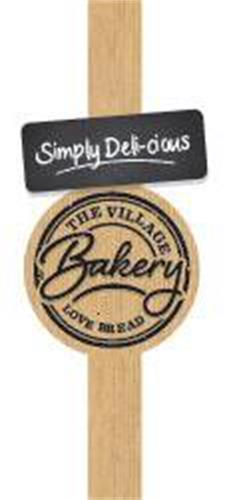 Simply Deli-cious THE VILLAGE Bakery LOVE BREAD trademark