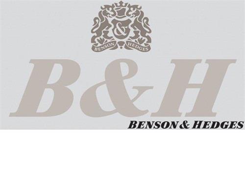 BENSON & HEDGES B&H trademark