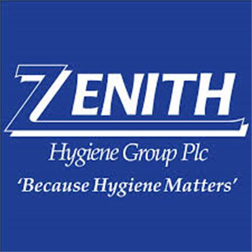 ZENITH Hygiene Group Plc BECAUSE HYGIENE MATTERS trademark