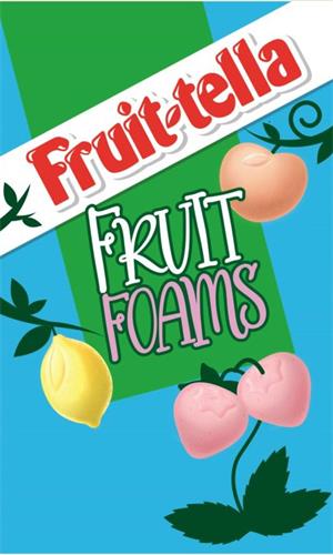 FRUITTELLA FRUIT FOAMS trademark