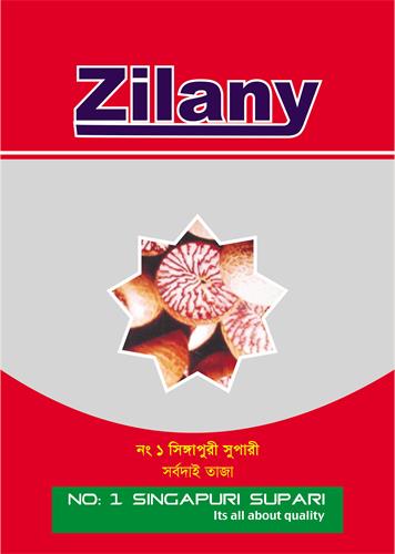 Zilany NO: 1 SINGAPURI SUPARI. Its All about quality trademark