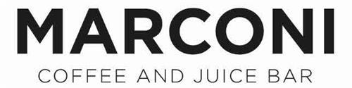 MARCONI COFFEE AND JUICE BAR trademark