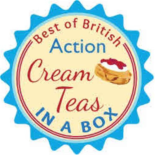 Best of British Action Cream Teas In a Box trademark