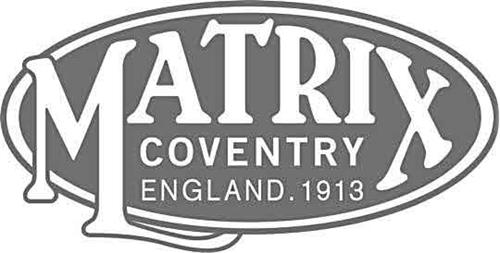 MATRIX COVENTRY ENGLAND. 1913 trademark