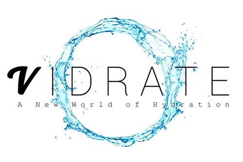 VIDRATE A New World of Hydration trademark